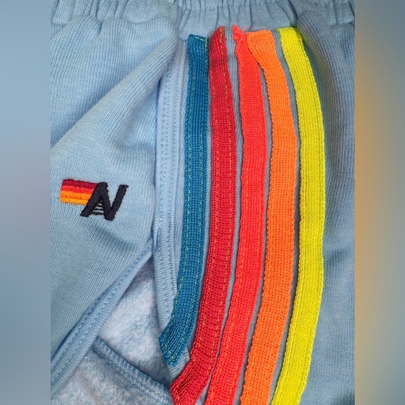 Aviator Nation 5 Stripe Jogger Shorts - Picture 9 of 15